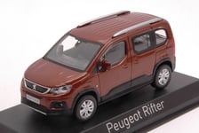 Peugeot Rifter 2018 Metallic Copper 1:43 Model 479060 Norev