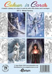 Cartes de Vœux 4er Set Pour Pages à Colorier - Hiver Fantasie - Anne Stokes