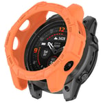 Garmin Fenix 7X Pro etc. 51mm ramme klokk Deksel - Oransje