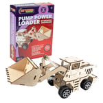 Hydraulic Loader Shovel Build Your Own Model Kit - My World Construct Gift NEW