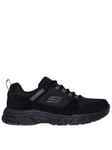 Skechers Active Waterproof Memory Foam Relaxed Fit Trainers - Black, Black, Size 12, Men