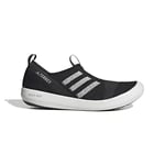 adidas Unisex Terrex Boat Slip-On Heat.RDY Water Shoes Sneaker, core Black/Cloud White/Silver met, 9.5 UK