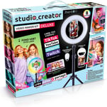 Canal Toys Creator-Studio Influenceur Vidéo Maker Kit Deluxe-Inf 003, 10 Ans, Multicouleurs