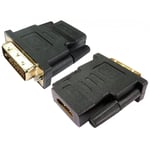 HDMI Female to DVI-D Male Adapter Digital Video Cable Connector