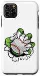 iPhone 11 Pro Max Monster or animal claw holding Baseball Ball Case