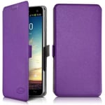 Etui De Protection Universel M Porte-Carte À Rabat Latéral Violet Pour Smartphone Condor Plume L2