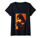 Womens Iggy Pop Of The Stooges Hotel Photo By Virgina Turbett V-Neck T-Shirt