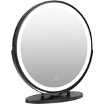 Miroir de maquiallge rotatif ø 50cm Miroir électrique lumineux led ,Blanc froid 6500k - Sifree