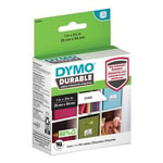 Etikett Dymo LabelWriter plast vit 25x54mm 160 / FP