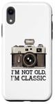 iPhone XR I'm Not Old I'm Classic Retro Camera Design Case