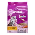 Whiskas Junior kissanruoka, kana, 300 g x 7 kpl