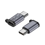 Adaptateur vers Micro USB Mini USB type-c femelle vers Micro Usb mâle convertisseur pour téléphone tablette caméra QXNF - Type Micro to Type C