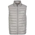 Veste Ea7 Emporio Armani  Gilet EA7 8NPQ01 PN29Z Homme Gris