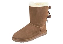 UGG Mixte enfant Bailey Bow Ii Classic Boot, Noisette, 41 EU