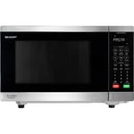 Sharp 32L 1200W Flatbed Microwave (Stainless Steel)