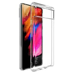 Google Pixel 6 - IMAK series 5 gummi cover - Transparent