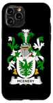 Coque pour iPhone 11 Pro Armoiries McEnery - Blason de la famille