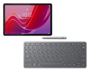 Lenovo Tab M11 4GB 128GB Wifi - Luna Grey + Pen & Bluetooth Wireless Keyboard MediaTek Helio G88 Processor 2.00 GHz , Android, 128 GB eMMC - BTBUNDLEND47