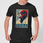 Star Wars Yoda Poster Men's T-Shirt - Black - 4XL - Black