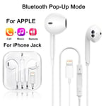 Pour iphone-Écouteurs filaires Bluetooth d'origine, écouteurs pour Apple iPhone 14 13 11 12 Pro Max Samsung S