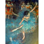 Wee Blue Coo Degas Dancer Old Master Painting Wall Art Print Mur Décor 30 x 41 cm