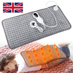 10 Mode Electric Back Heat Pad Blanket for Muscle Tension Back Neck Pain Relief