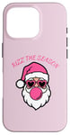 iPhone 16 Pro Christmas Santa Pink Rizz The Season Pink Gum Case