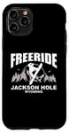 Coque pour iPhone 11 Pro Snowboard Freeride Jackson Hole Wyoming