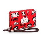 Betty Boop Rouge-HS Wallet, Red, 15.5 x 10 cm