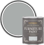 Rust-Oleum Light Grey Furniture & Skirting Board Paint in Satin Finish - Dove 7