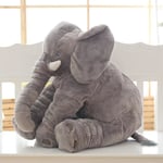 Barn Baby Elephant Kudde Mjuk leksak Gosedjur leksak Kudde Present Gray