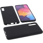 Bag for Samsung Galaxy A50 phone case protection TPU rubber case black