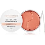 Revolution Skincare Rose Gold Vegan Collagen Hydro gel øjenmaske har en beroligende virkning 60 stk.