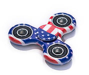 Fidget spinner amerikansk flagg