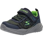 Skechers Garçon Nitro Sprint Karvo Basket, Bleu Marine, 36 EU