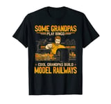 Some grandpas play bingo cool grandpas build model railways T-Shirt