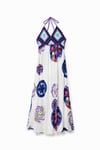 Robe longue crochet M. Christian Lacroix