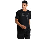 PUMA Homme Performance Cat Tee M T Shirt, Noir (Puma Black), XXL EU