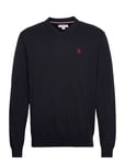 U.S. Polo Assn. Uspa V-Neck Knit Cosmo Men Marinblå