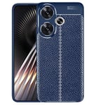 Xiaomi Poco F6 Leather Texture Case [Navy]