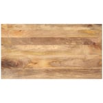 Dessus de table 110x60x2,5cm rectangulaire bois massif manguier Vidaxl