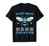 Manchester is Blue! Four in a Row, 2024, City T-Shirt