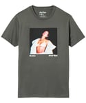 Dua Lipa Official Merch Illusion Photo T-Shirt, Ice Grey