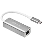 SilverStone SST-EP13C - Adaptateur réseau USB 3.1 Gigabit Ethernet Gen-1 à Gen-1 RJ45, charbon