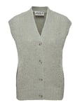 Just Female Erida Knit Vest Grå