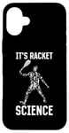 Coque pour iPhone 16 Plus It's Racket Science - Jeu de tennis amusant