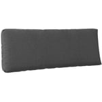 Coussins de palettes Coussins de dossier , Anthracite, 120 x 40 cm Vicco