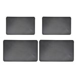 Amindz Tapis Antidérapant Tableau de Bord,Tapis antidérapant Voiture, 4pcs Anti-dérapant Voiture Tapis Antidérapant Anti-Glisse en Silicone Mat