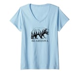 Womens Williams Arizona Bearizona Wildlife Park AZ V-Neck T-Shirt