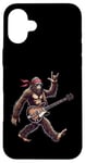 Coque pour iPhone 16 Plus Retro Bigfoot Rock Music Men Kids Women Funny Bigfoot Rock